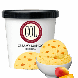 Creamy Mango Ice Cream